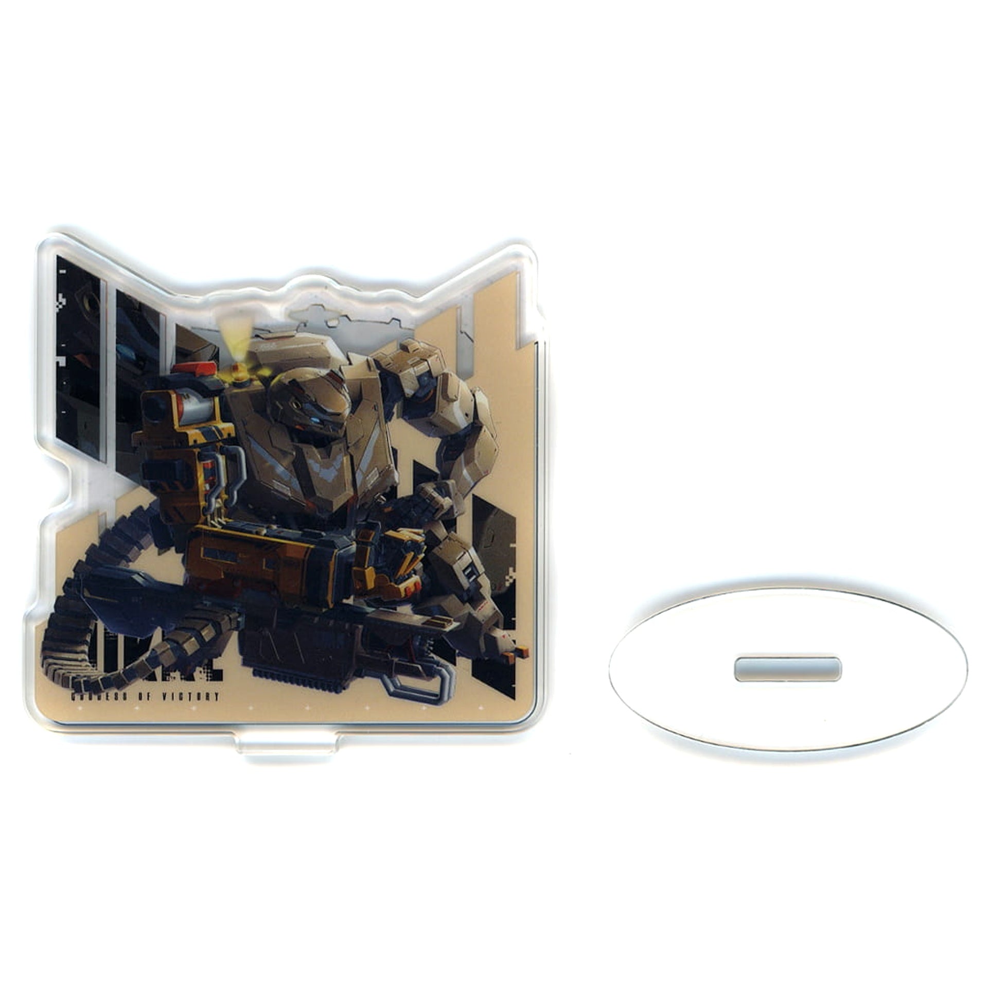 Ichiban Kuji Goddess of Victory: NIKKE Chapter 4 Kilo Double-Sided Battle Acrylic Stand THREE Prize J Acrylic Stands [USED]