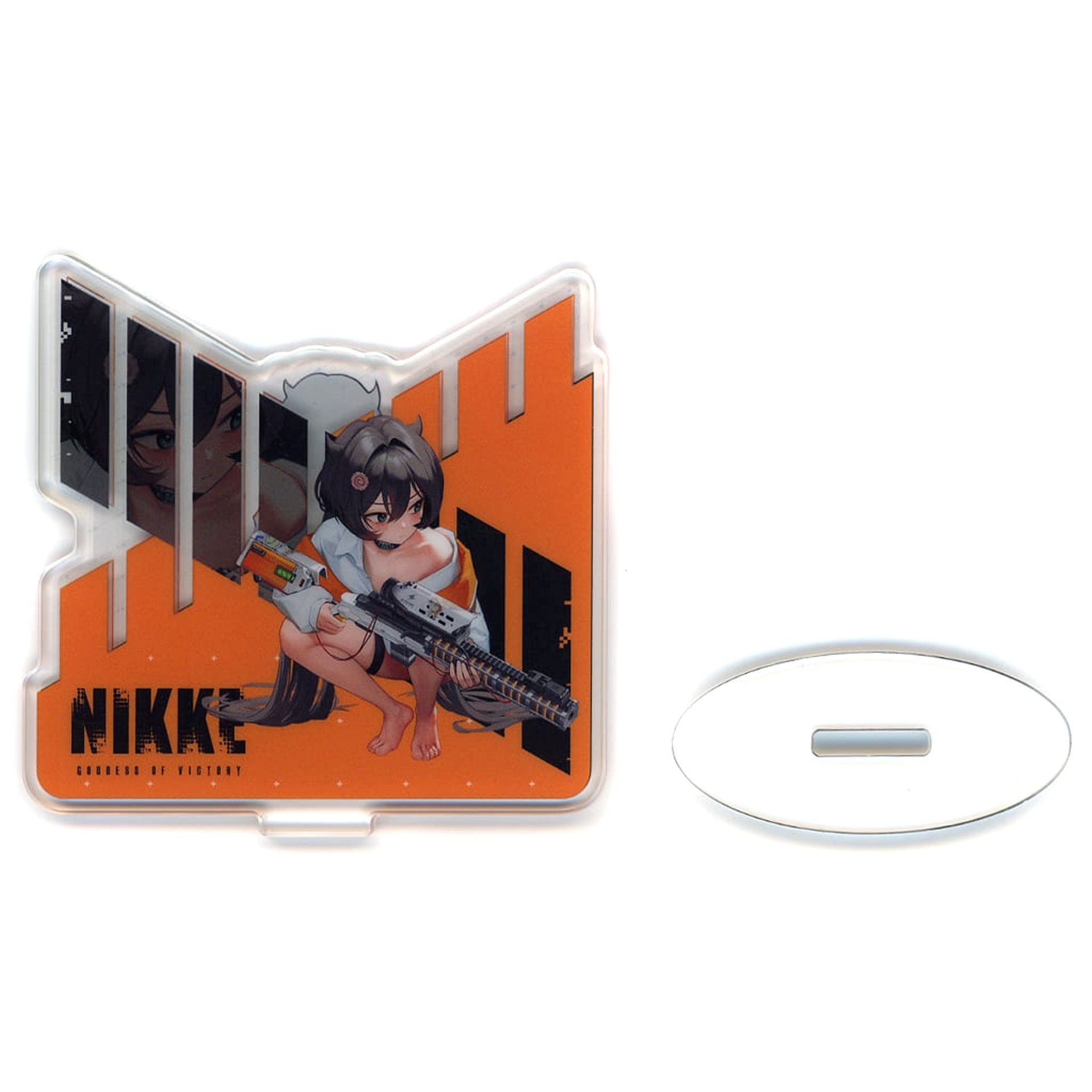 Ichiban Kuji Goddess of Victory: NIKKE Chapter 4 Trony Double-Sided Battle Acrylic Stand THREE Prize J Acrylic Stands [USED]