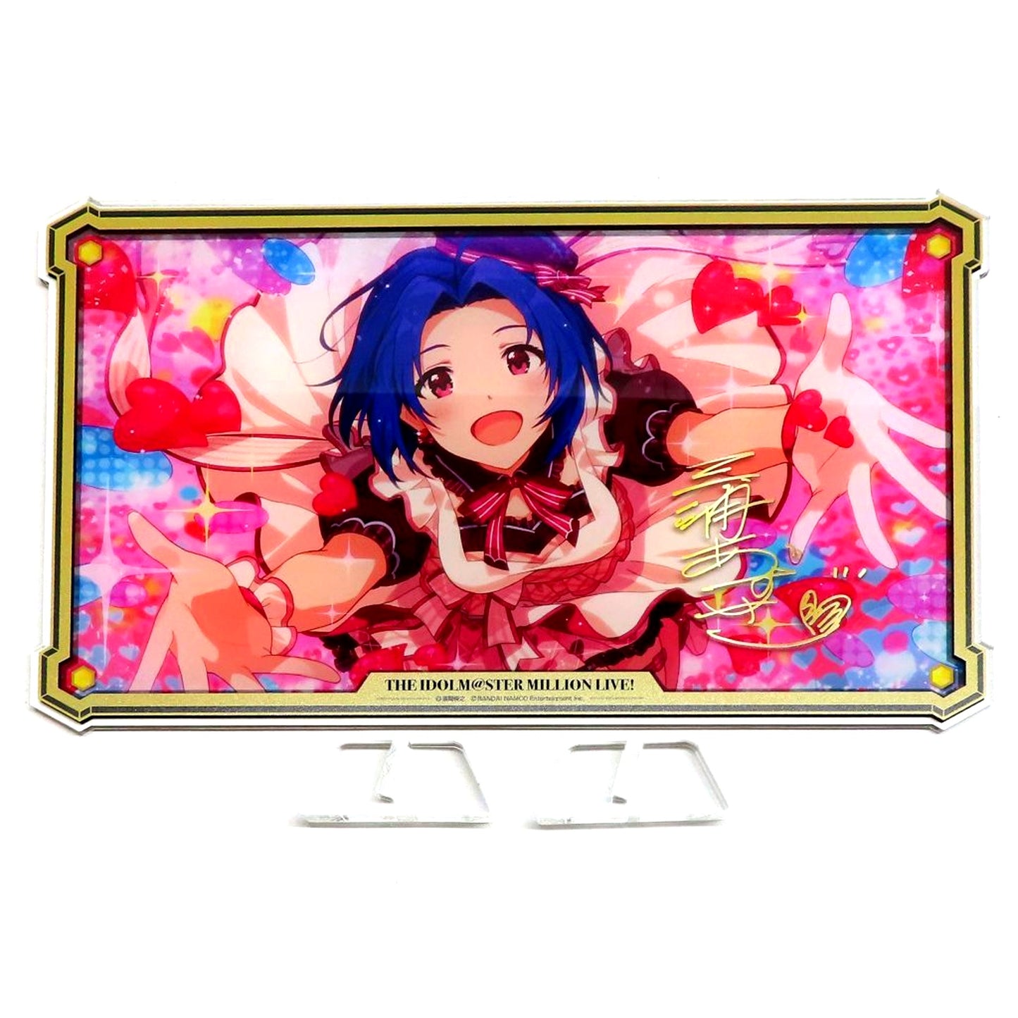 Azusa Miura THE IDOLM@STER MILLION LIVE! Acrylic Stand Searching for My Own Destiny After Awakening Official Shop Kuji M@STER Prize A [USED]