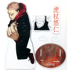 Jujutsu Kaisen Yuji Itadori Acrylic GIGA Figure Akutami Gege Jujutsu Kaisen Exhibition Limited Made-to-Order Limited Acrylic Item [USED]