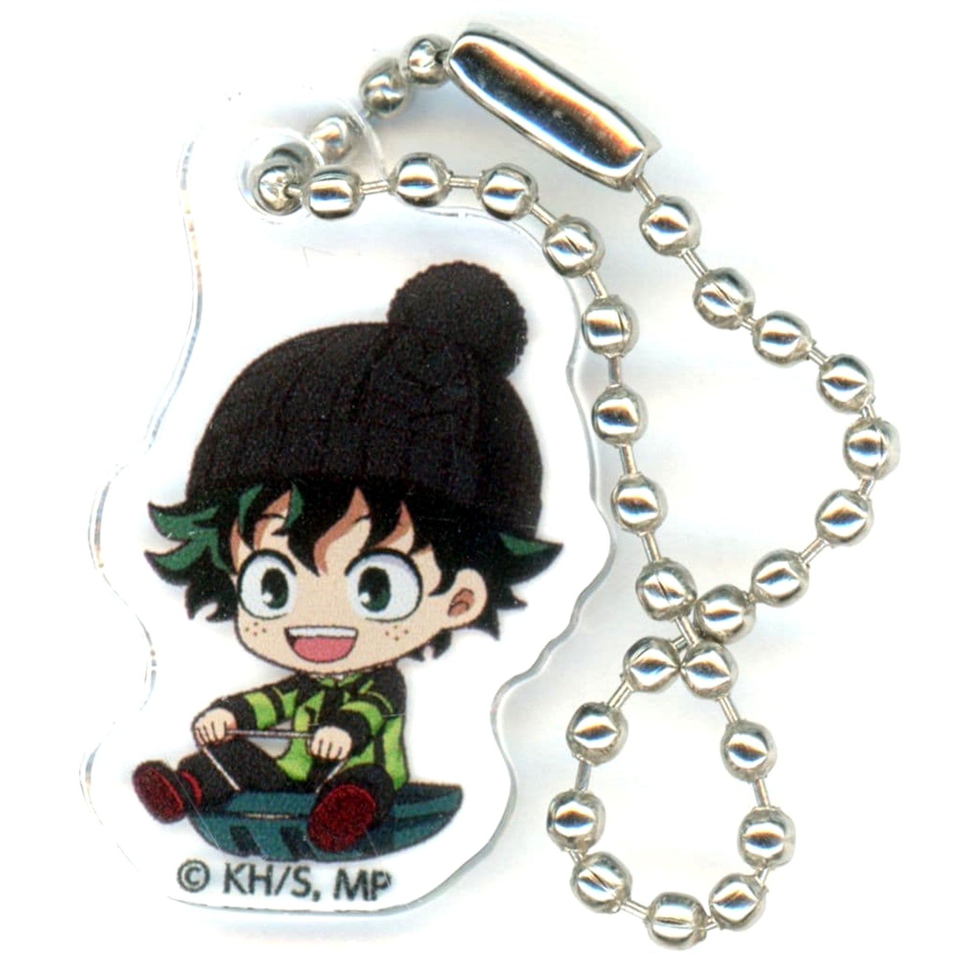 My Hero Academia Izuku Midoriya Deco Gacha Acrylic Keychain Jump Festa 2025 Jump Festa 2025 Exclusive Keychains [USED]