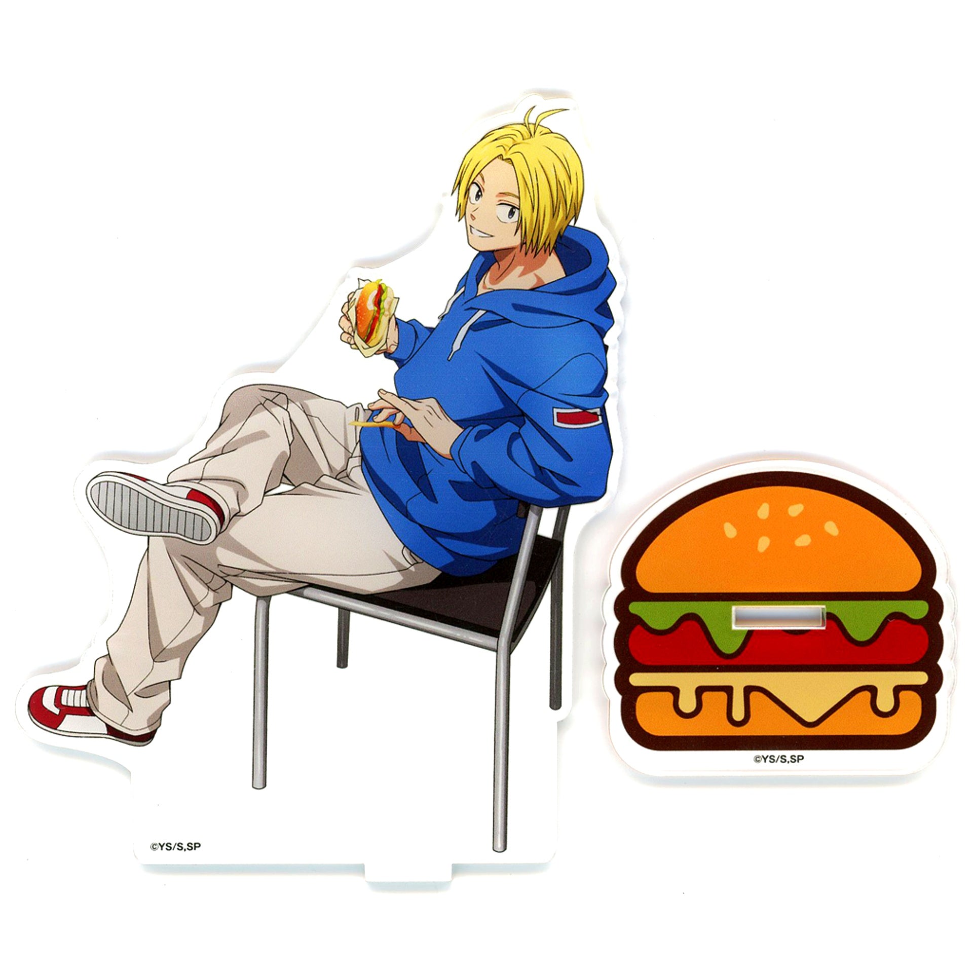 Shin Asakura Acrylic Figure Stand Hamburger Ver. Sakamoto Days Jump Festa 2025 Goods [USED]
