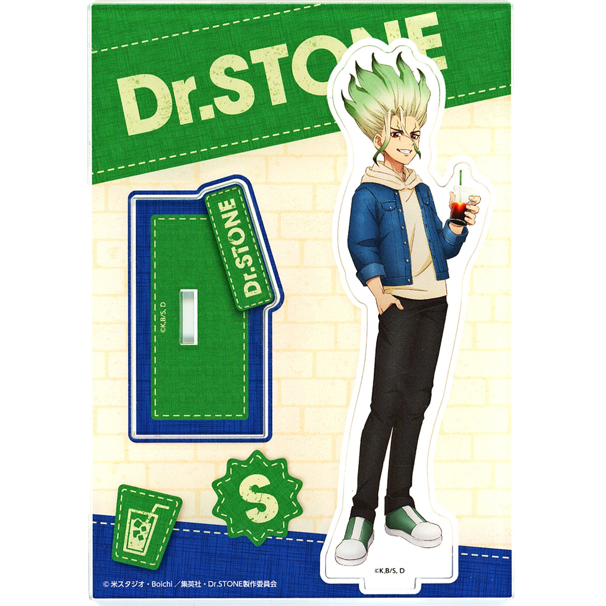 Senku Ishigami Acrylic Stand Denim Ver. Dr. STONE Jump Festa 2025 [USED]