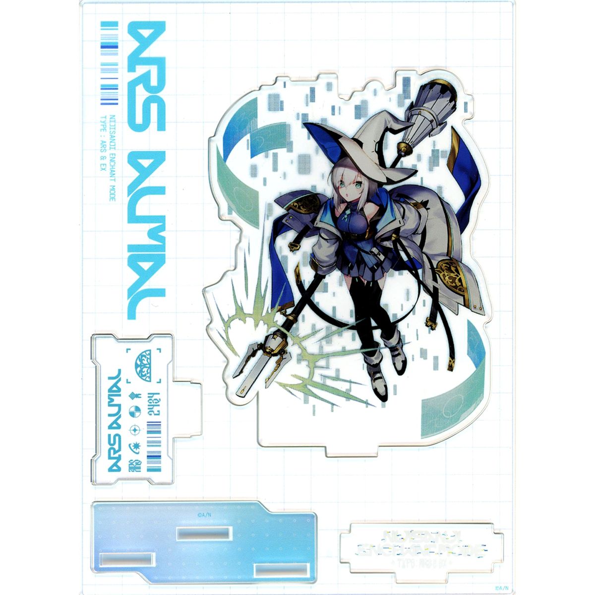 Ars Almal Acrylic Stand Virtual YouTuber Nijisanji NIJISANJI Enchant Mode Type: Ars & Ex [USED]