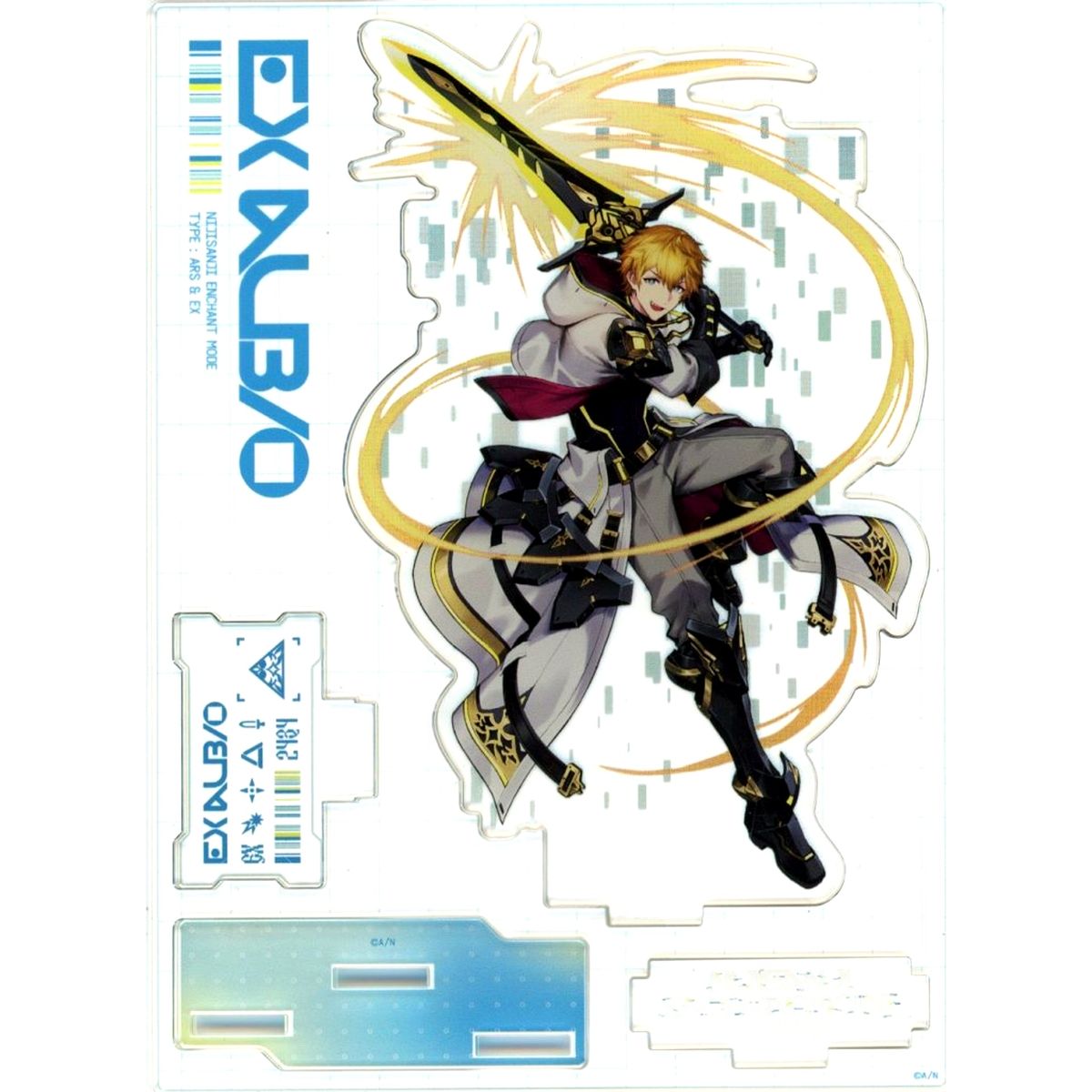 Ex Albio Virtual YouTuber Nijisanji Acrylic Stand NIJISANJI Enchant Mode Type: Ars&Ex [USED]