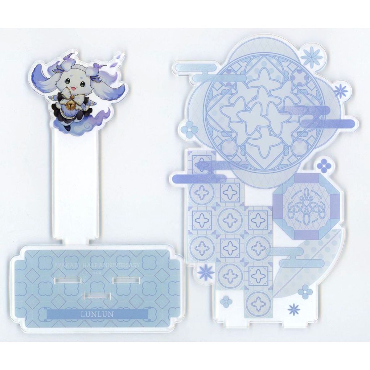 Lunlun Ayakaki Virtual YouTuber Nijisanji Acrylic Stand Izure Ayame ka Kakitsubata Half Anniversary [USED]