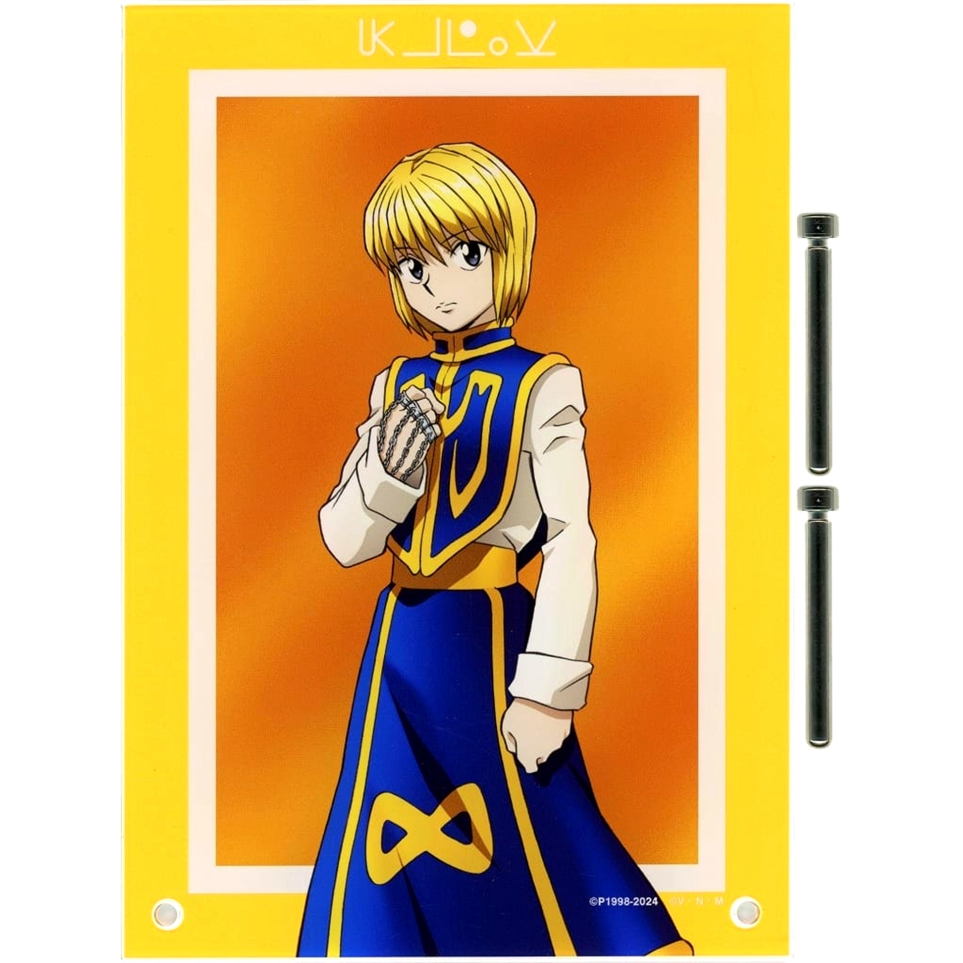 Kurapika Hunter x Hunter A5 Acrylic Panel Newly Illustrated Steps Ver. Animate Fair in 2024 Winter [USED]