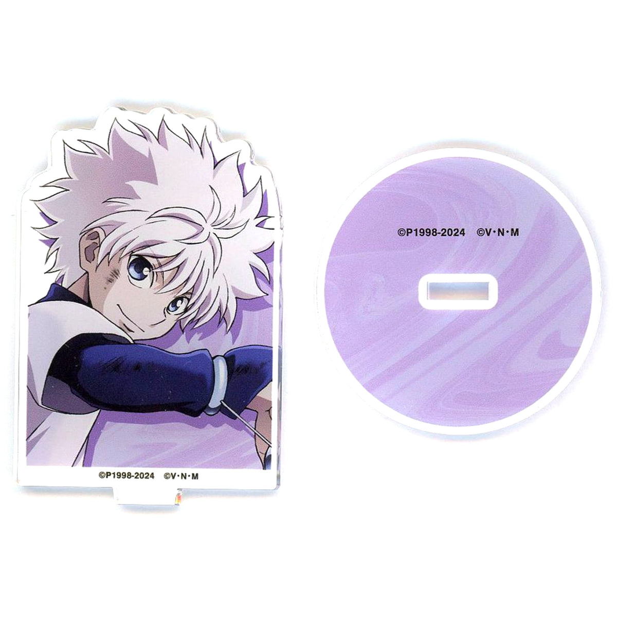 Killua Zoldyck Upper Body Hunter x Hunter animate Fair in 2024 Winter Illustration Fighting Back Ver. Acrylic Stand [USED]