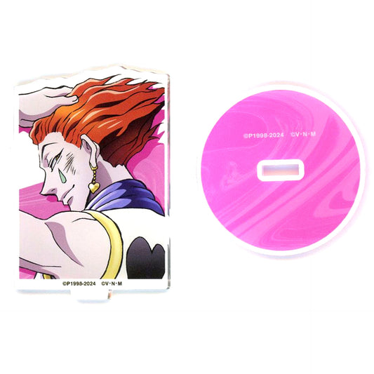Hisoka Morow Upper Body Hunter x Hunter animate Fair in 2024 Winter Illustration Fighting Back Ver. Acrylic Stand [USED]