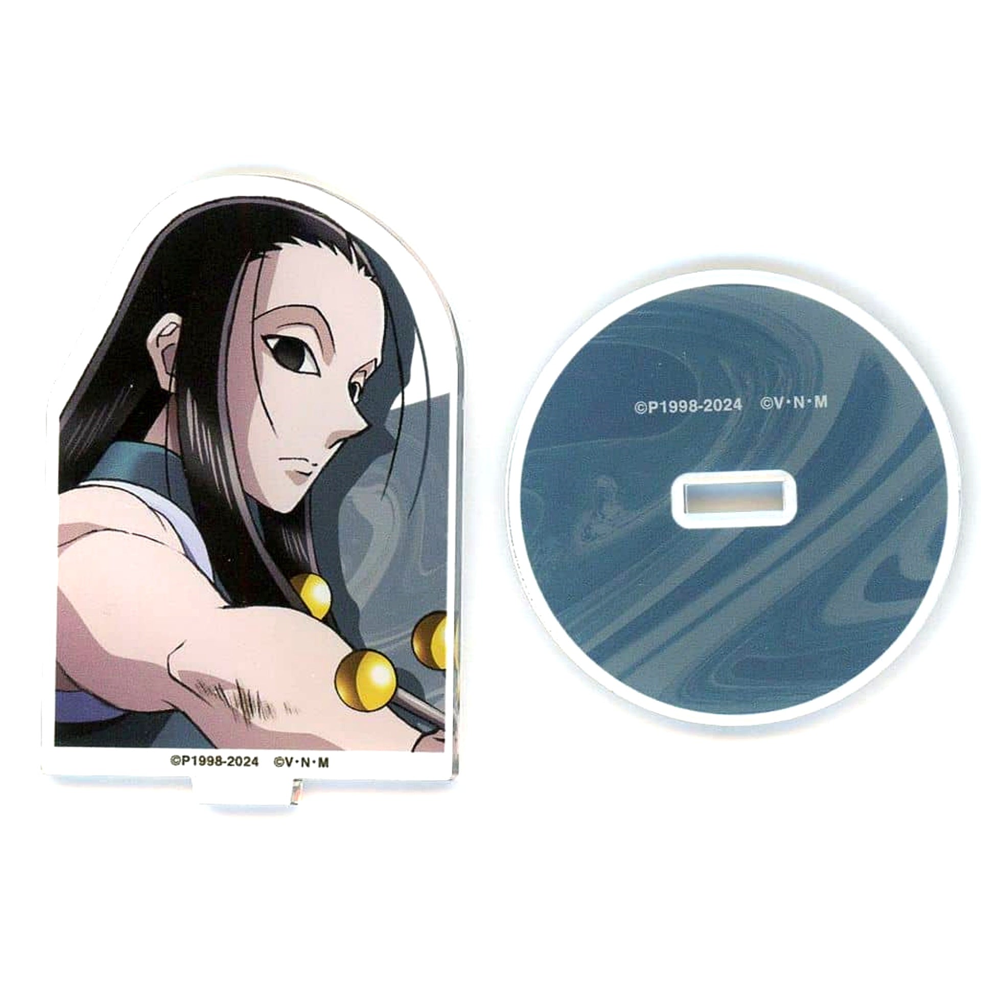 Illumi Zoldyck Hunter x Hunter animate fair in 2024 Winter Newly Drawn Fighting Back Ver. Trading Acrylic Stand Upper Body [USED]