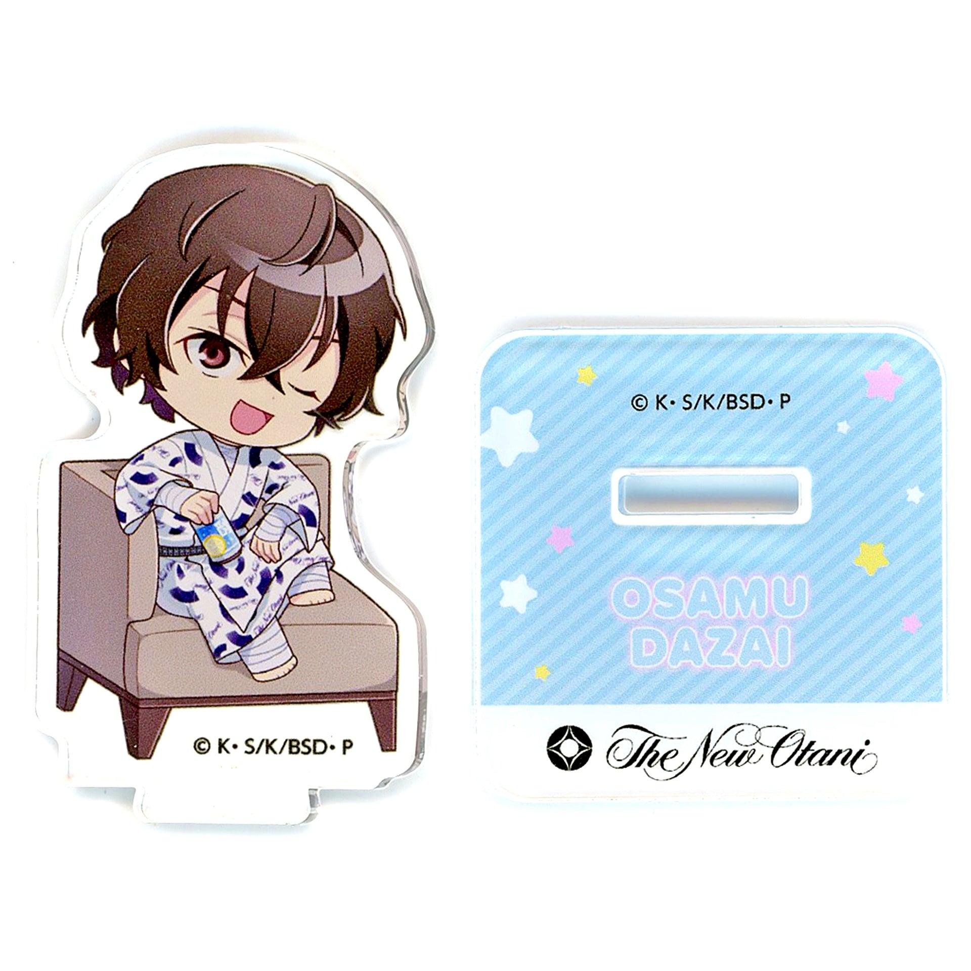 Osamu Dazai Acrylic Stand Collection Bungo Stray Dogs x Hotel New Otani [USED]