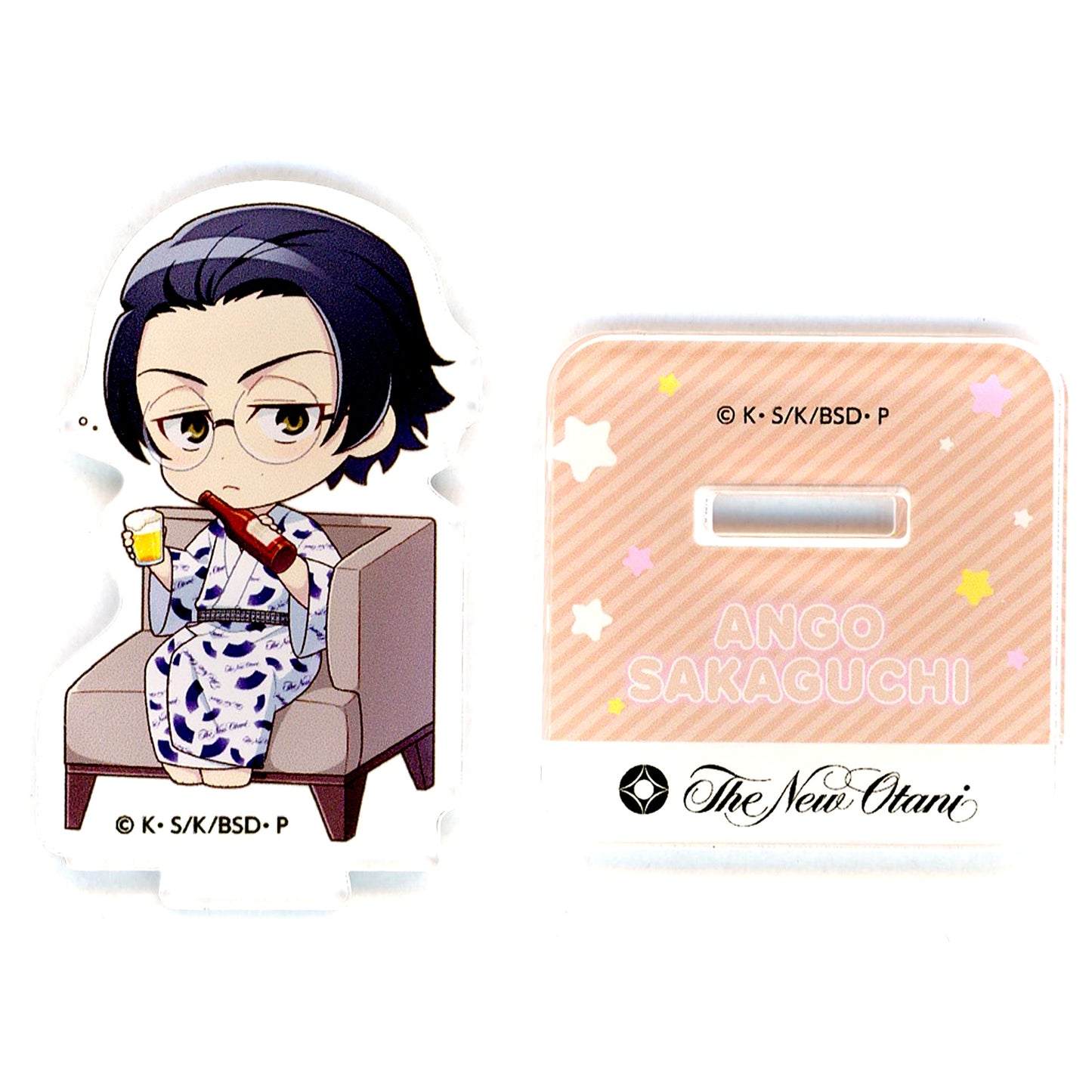 Ango Sakaguchi Bungo Stray Dogs x Hotel New Otani Collabo Acrylic Stand Collection [USED]