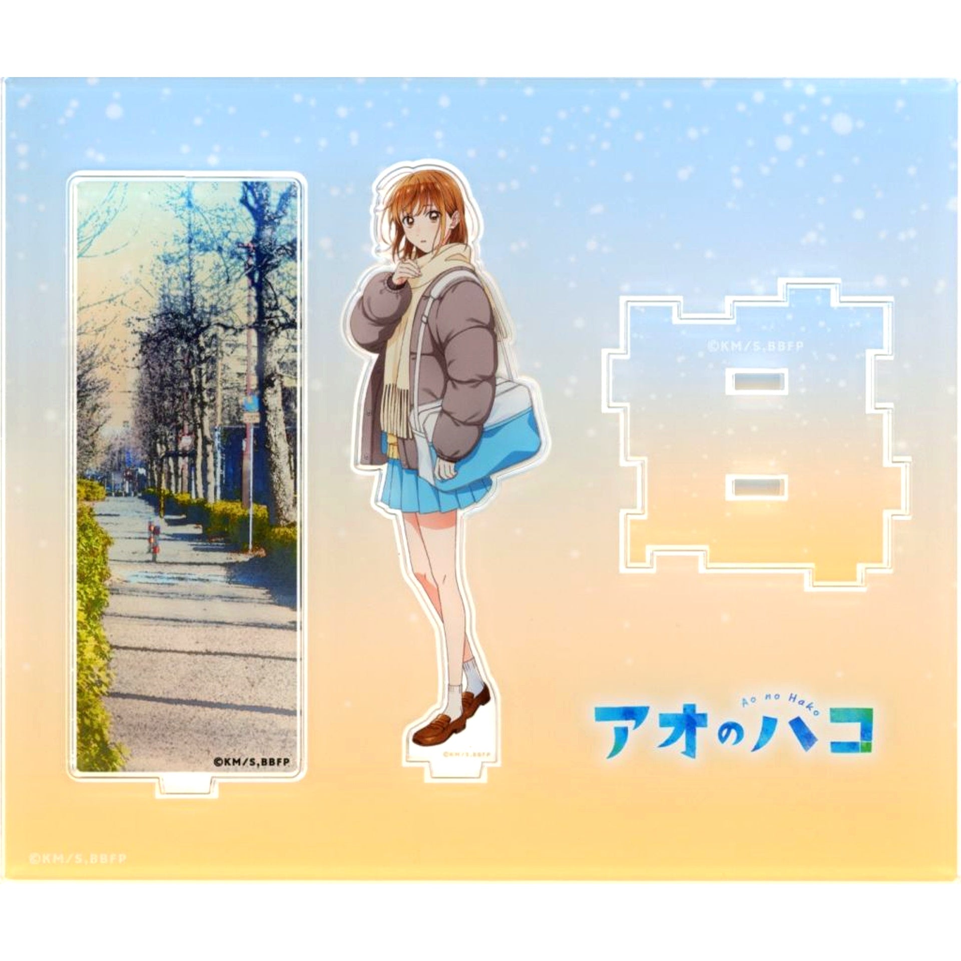 Chinatsu Kano Acrylic Stand First Snow Ver. Blue Box [USED]