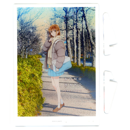 Chinatsu Kano First Snow Ver. Blue Box Acrylic Panel [USED]