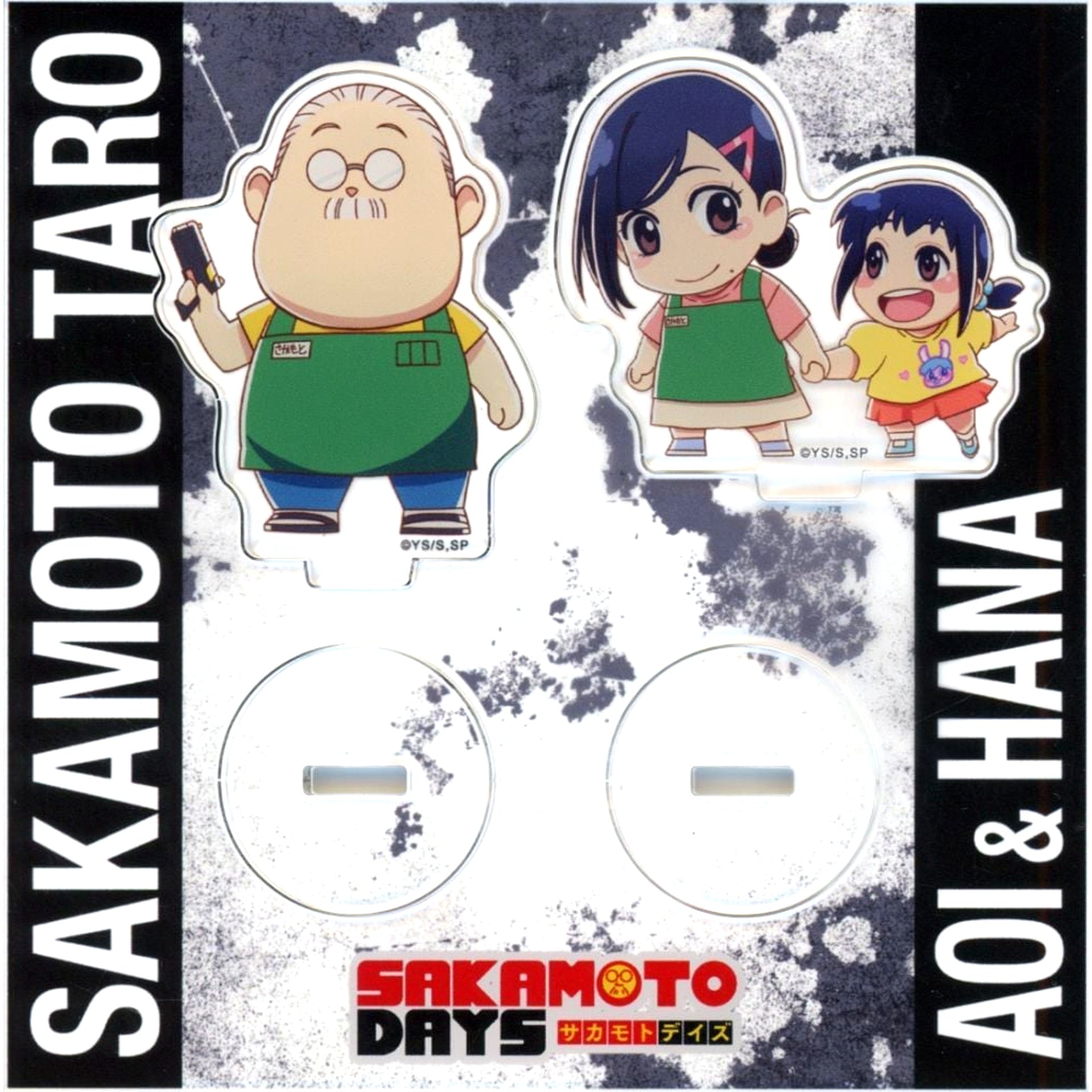 Taro Sakamoto A & Aoi & Hana Acrylic Stand Set Sakamoto Days [USED]