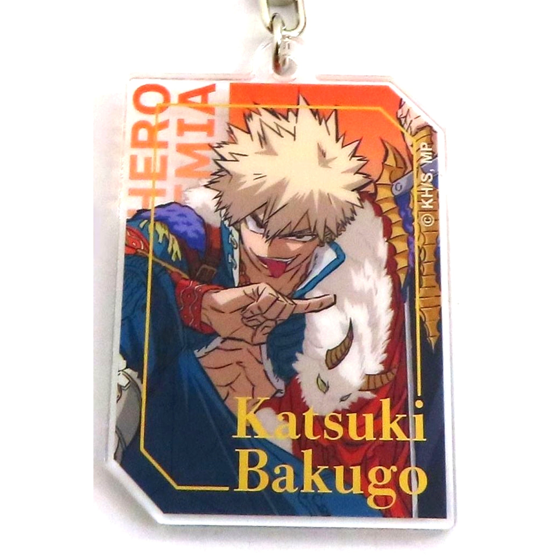 Katsuki Bakugo My Hero Academia Foil Stamped Acrylic Keychain JF2025 Ver. Jump Festa 2025 EC Limited [USED]