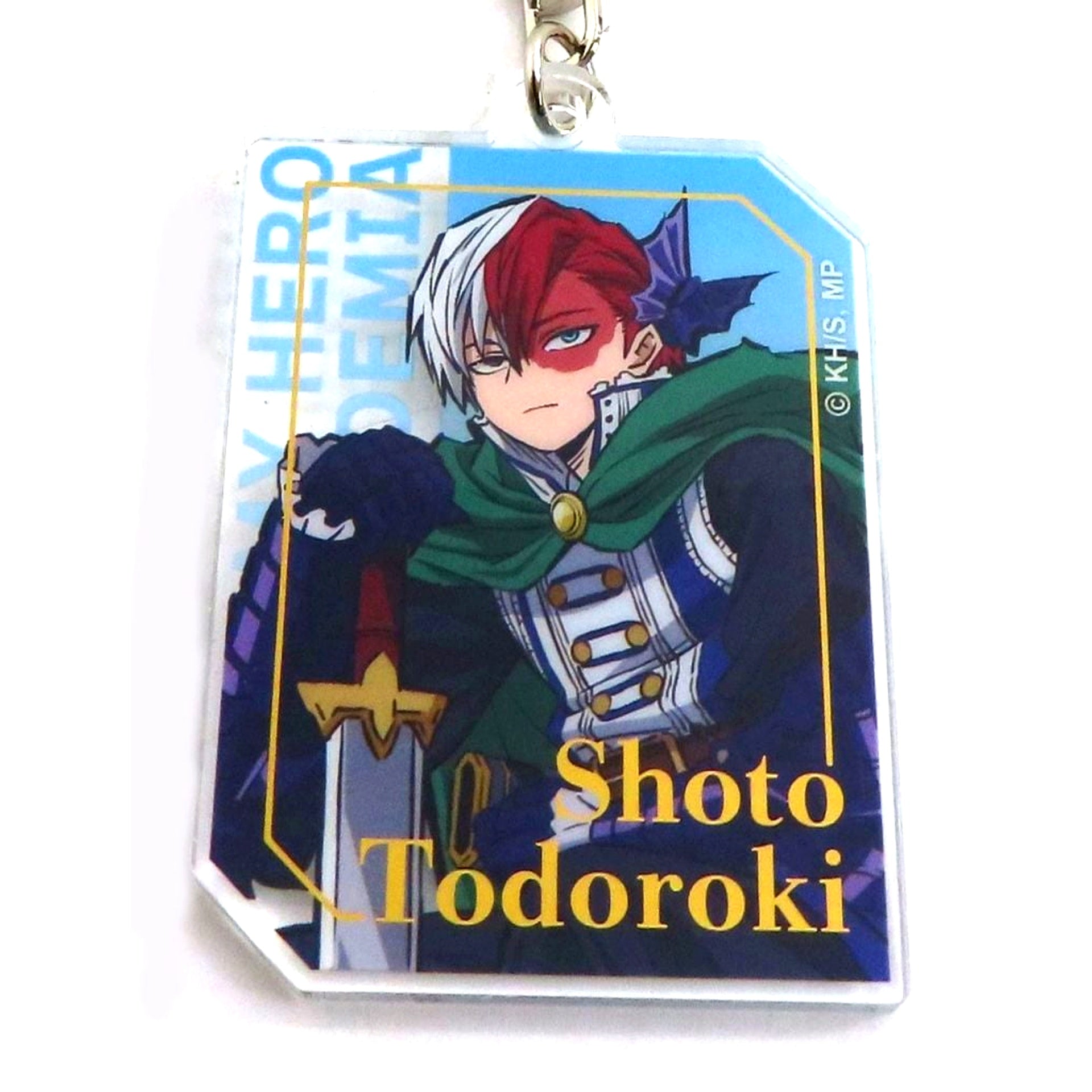Shoto Todoroki My Hero Academia Foil Stamped Acrylic Keychain JF2025 Ver. Jump Festa 2025 EC Limited [USED]