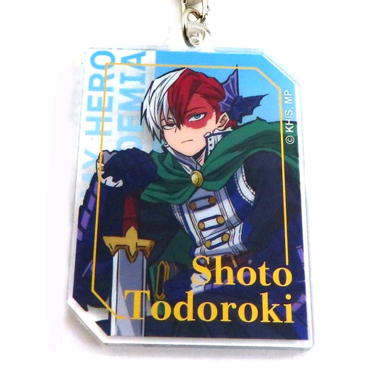 Shoto Todoroki My Hero Academia Foil Stamped Acrylic Keychain JF2025 Ver. Jump Festa 2025 EC Limited [USED]