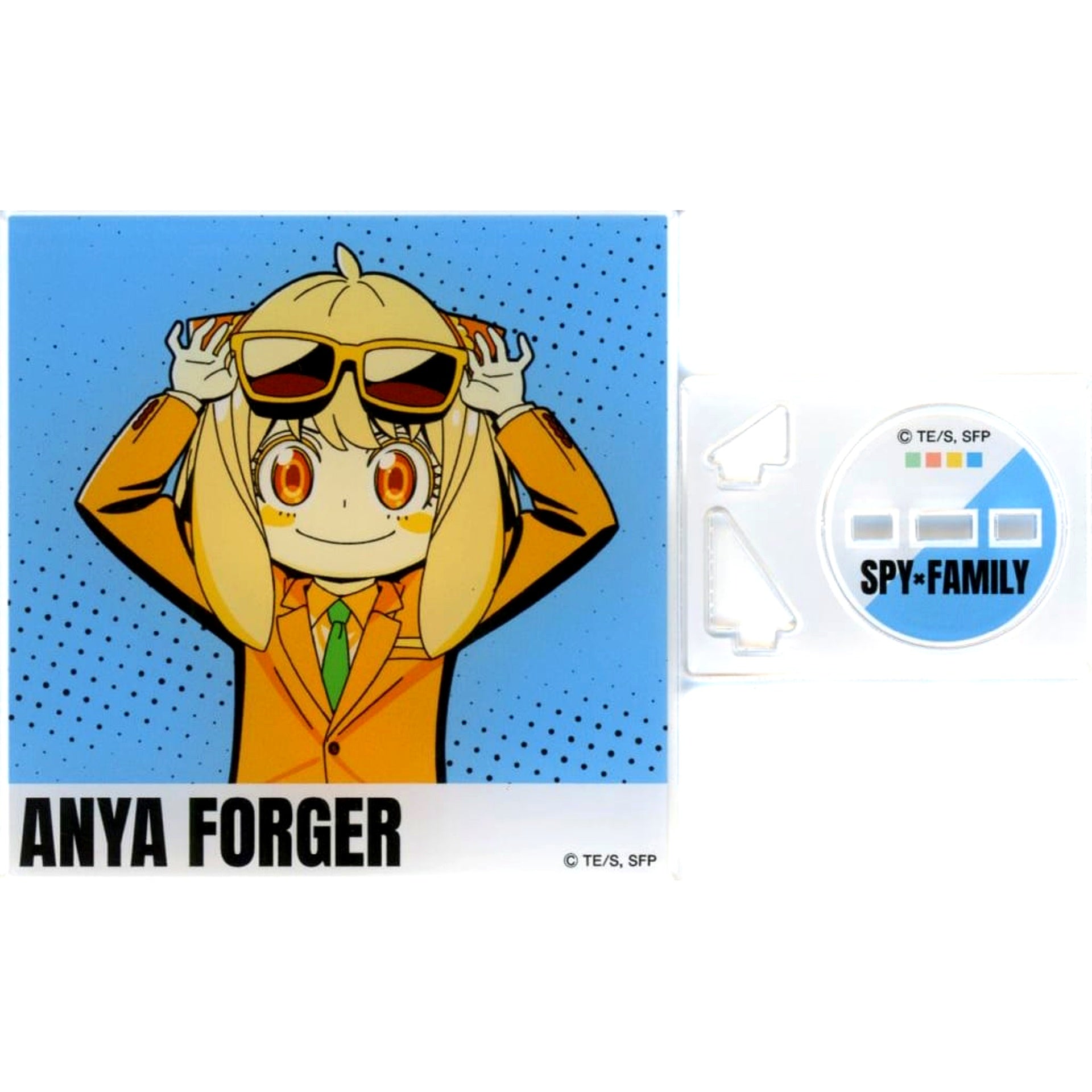 Anya Forger Square Acrylic Stand Spy x Family Jump Festa 2025 Goods [USED]