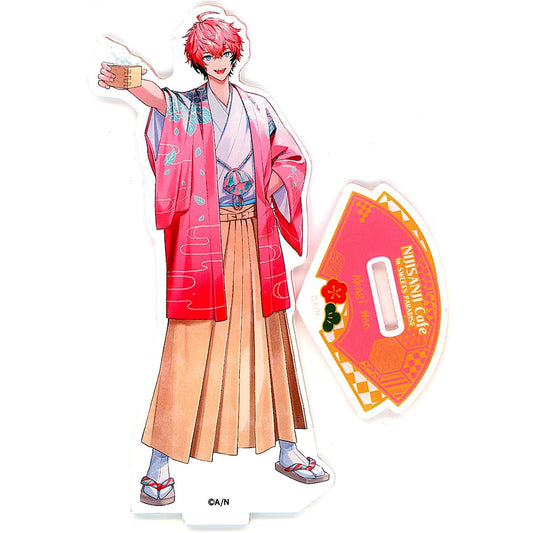 Akagi Wen Life-size Acrylic Stand Virtual YouTuber Nijisanji NIJISANJI CAFE in SWEETS PARADISE Vol. 10 [USED]