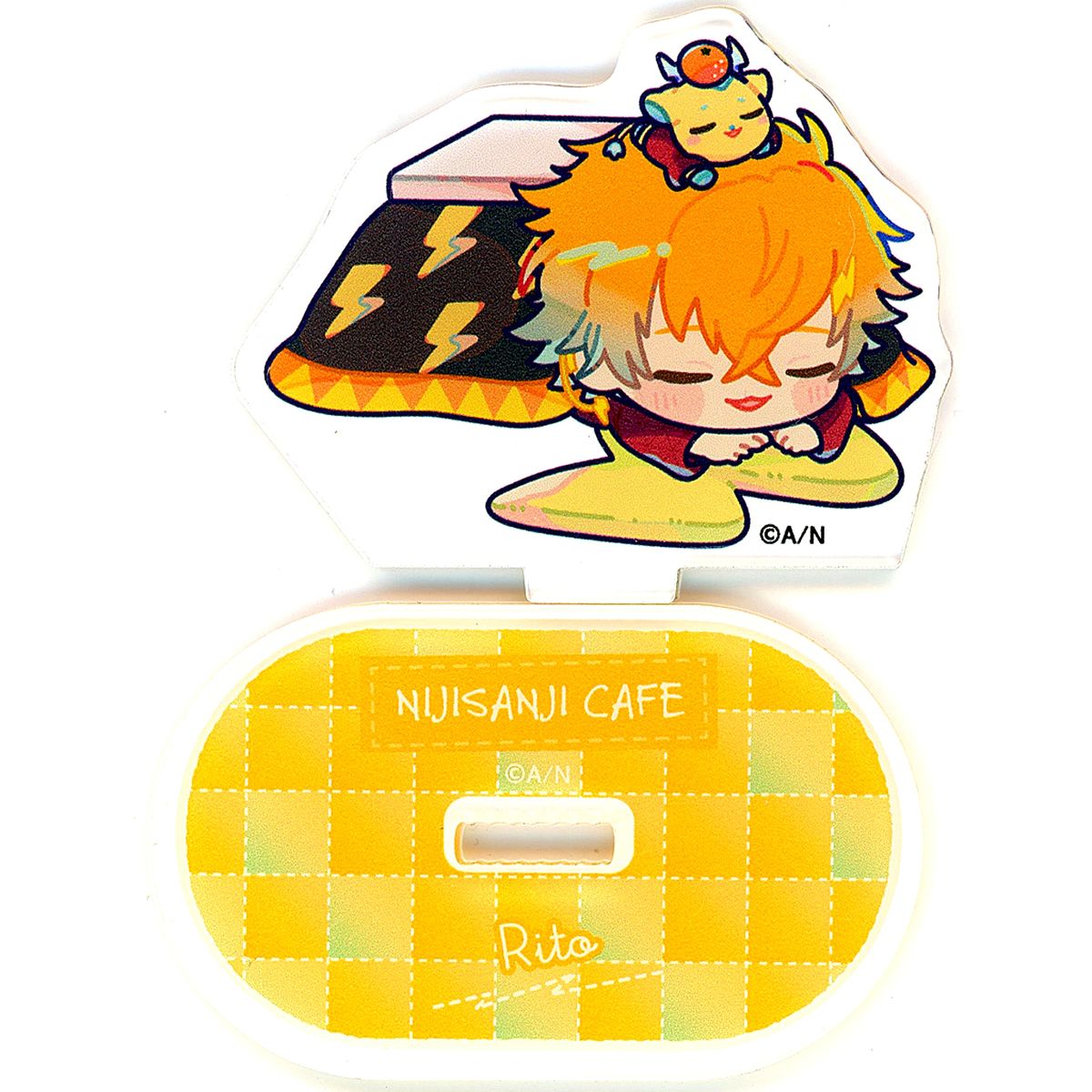 Usami Rito Kotatsu Virtual YouTuber Nijisanji NIJISANJI CAFE in SWEETS PARADISE Vol. 10 Mini Character Trading Acrylic Stand [USED]