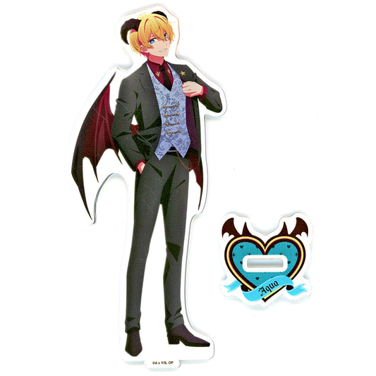 Aquamarine Hoshino Aqua Acrylic Stand Oshi no Ko x Bic Camera Group Goods Fair Black Devil Stars [USED]
