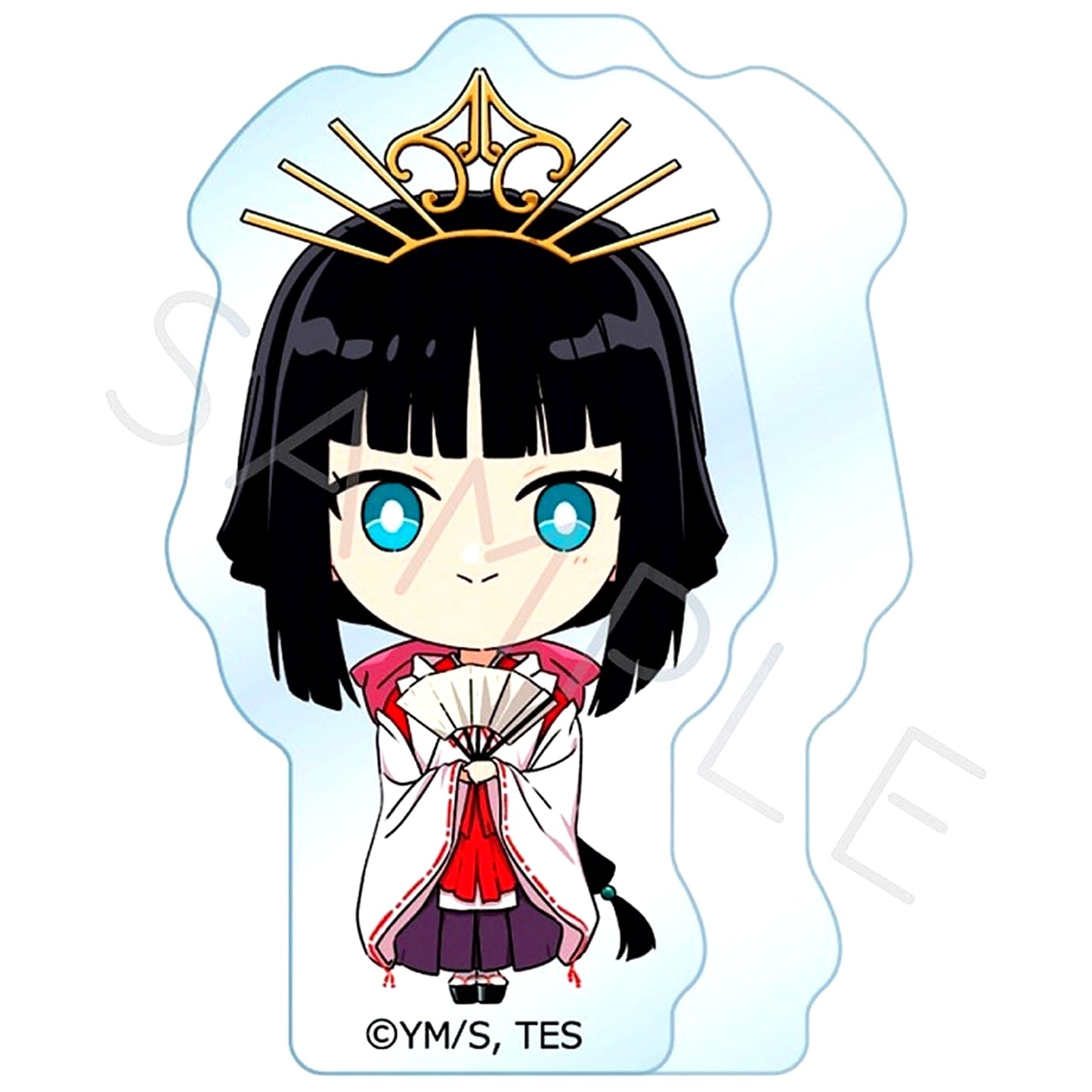 Shizuku B. Acrylic Mini Block The Elusive Samurai [USED]
