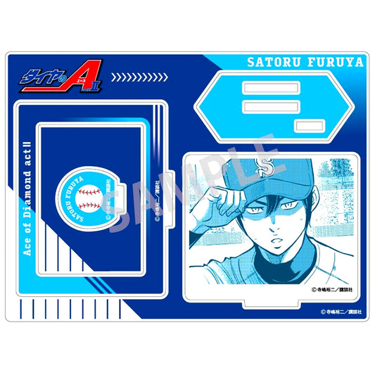 Satoru Furuya Ace of Diamond act II Frame Acrylic Stand [USED]