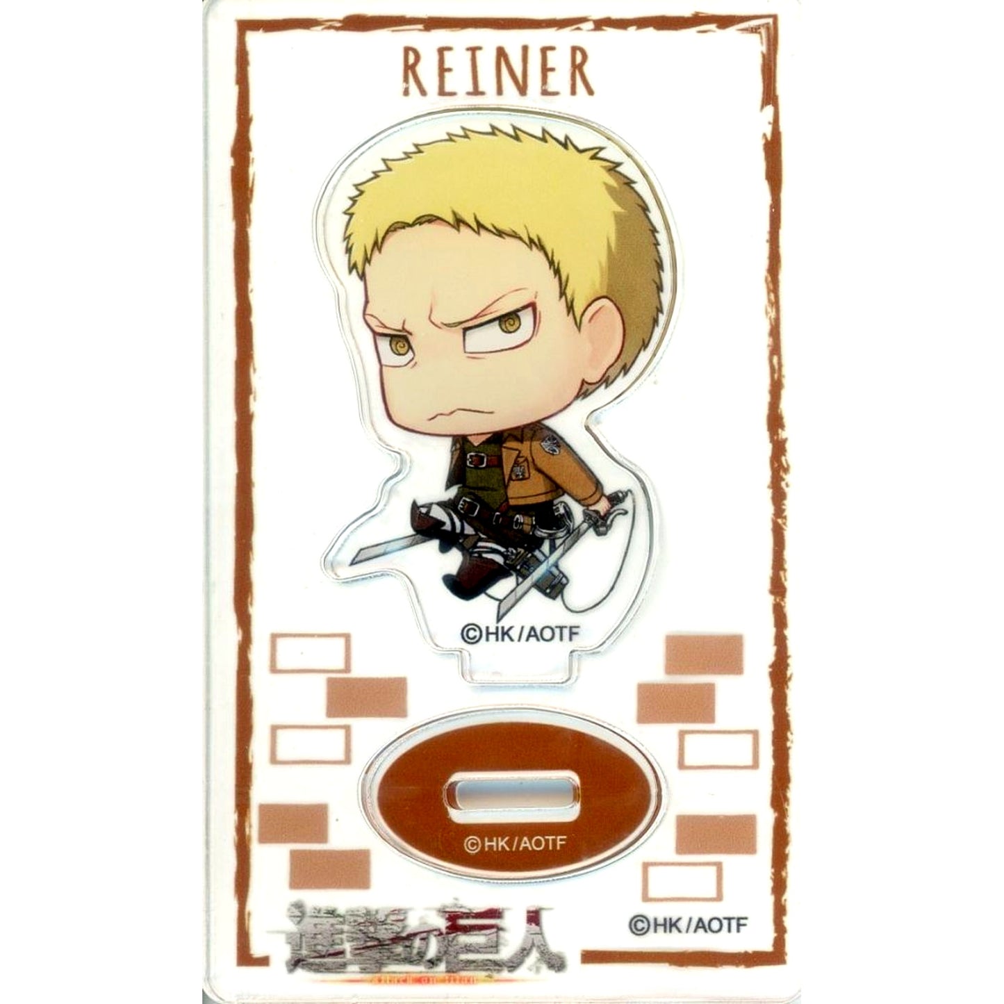 Reiner Braun Attack on Titan x Seria Small Acrylic Stand [USED]