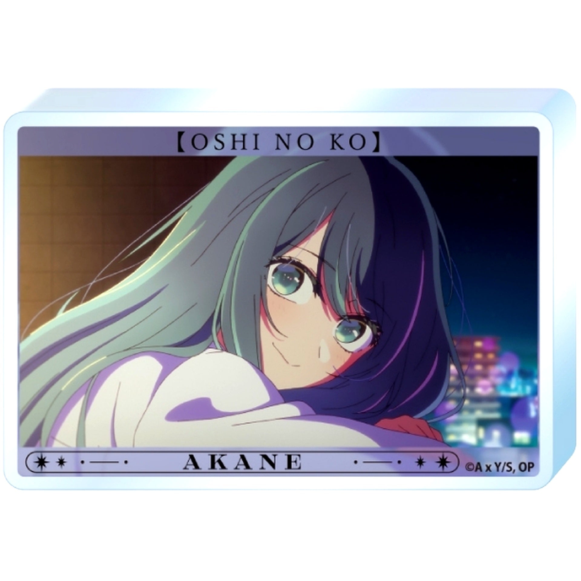 Akane Kurokawa 7. Oshi no Ko Scene Shot Acrylic Block [USED]
