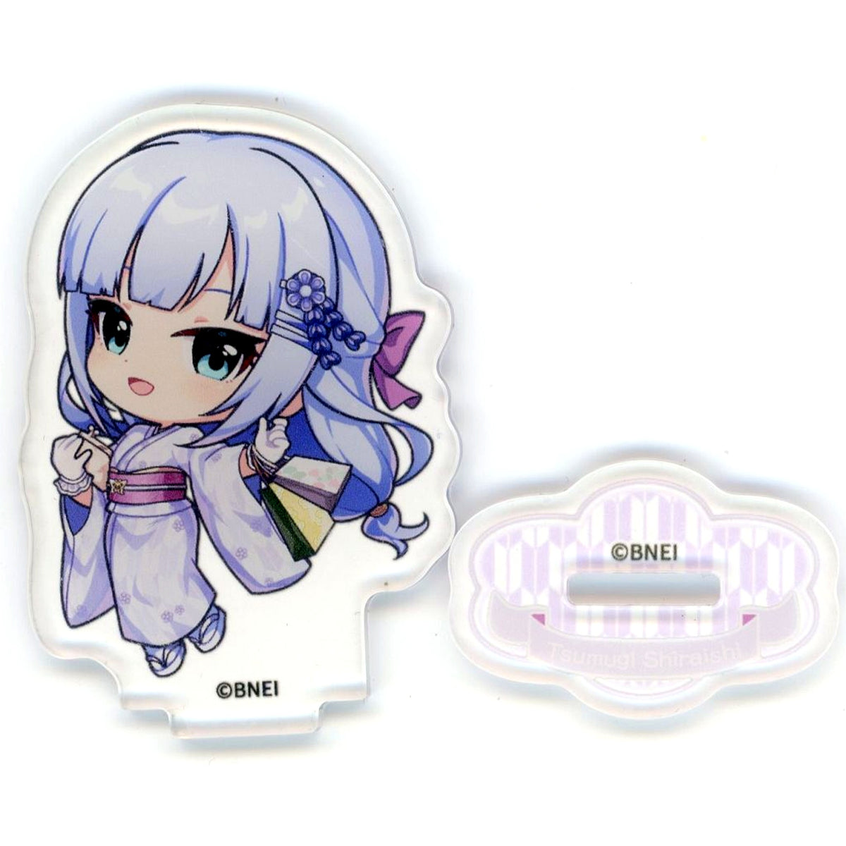 Tsumugi Shiraishi Trading Mini Character Acrylic Stand The Idolmaster Million Live! Yumeiro Otome Urban Dock LaLaport Toyosu [USED]