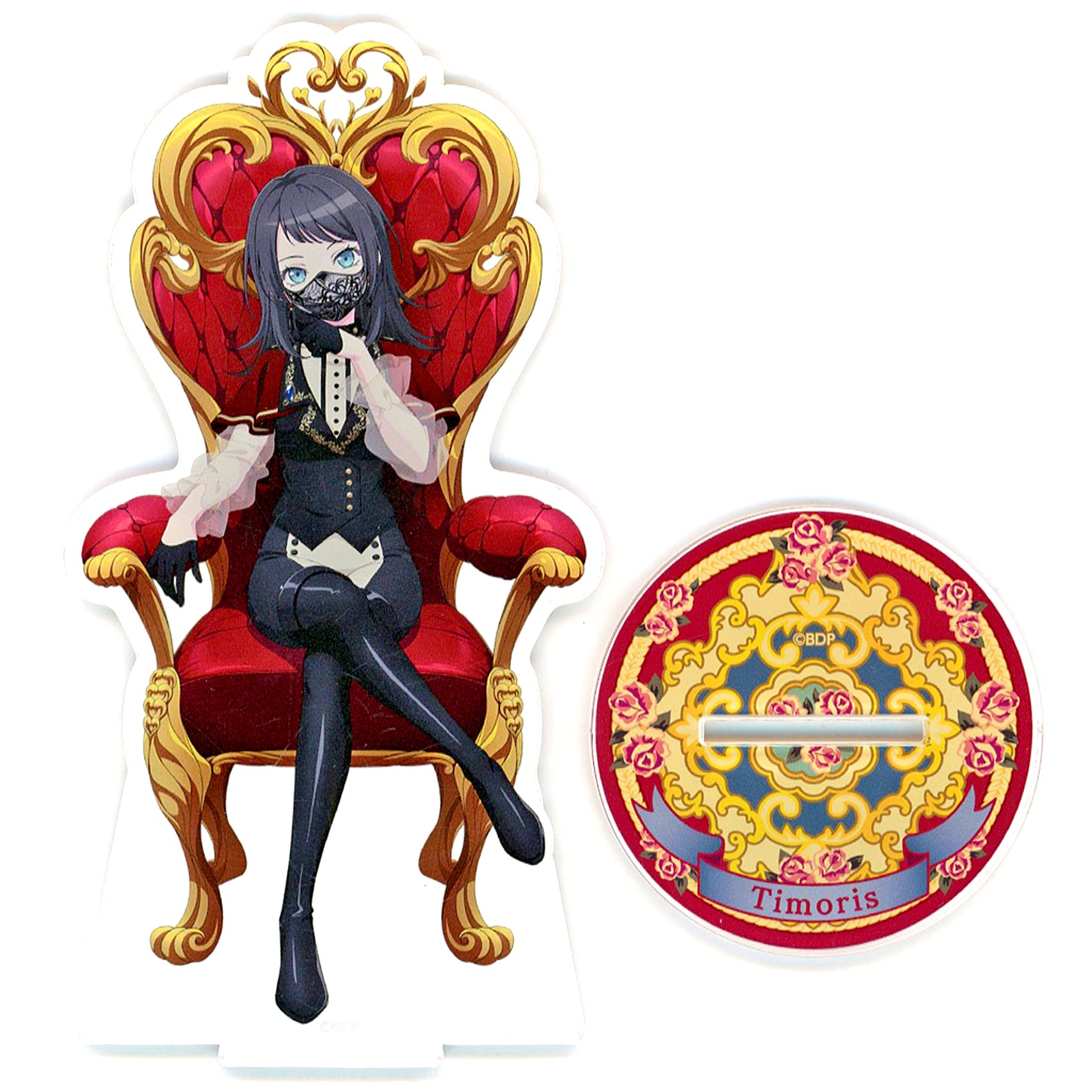Timoris BanG Dream! Ave Mujica Broadcast Commemoration POP UP STORE in Animate Ikebukuro Throne Ver. Acrylic Stand [USED]