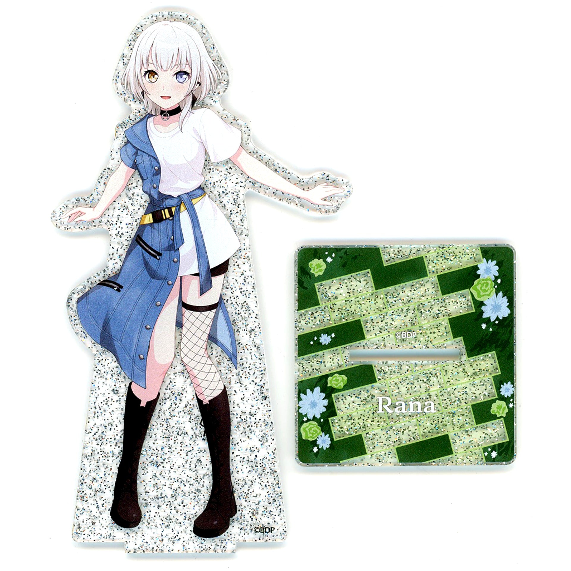 Rana Kaname BanG Dream! MyGO!!!!! x Ave Mujica POP UP STORE at UNIVERSAL MUSIC STORE HARAJUKU Dawn and Dusk Kirarin Acrylic Stand [USED]