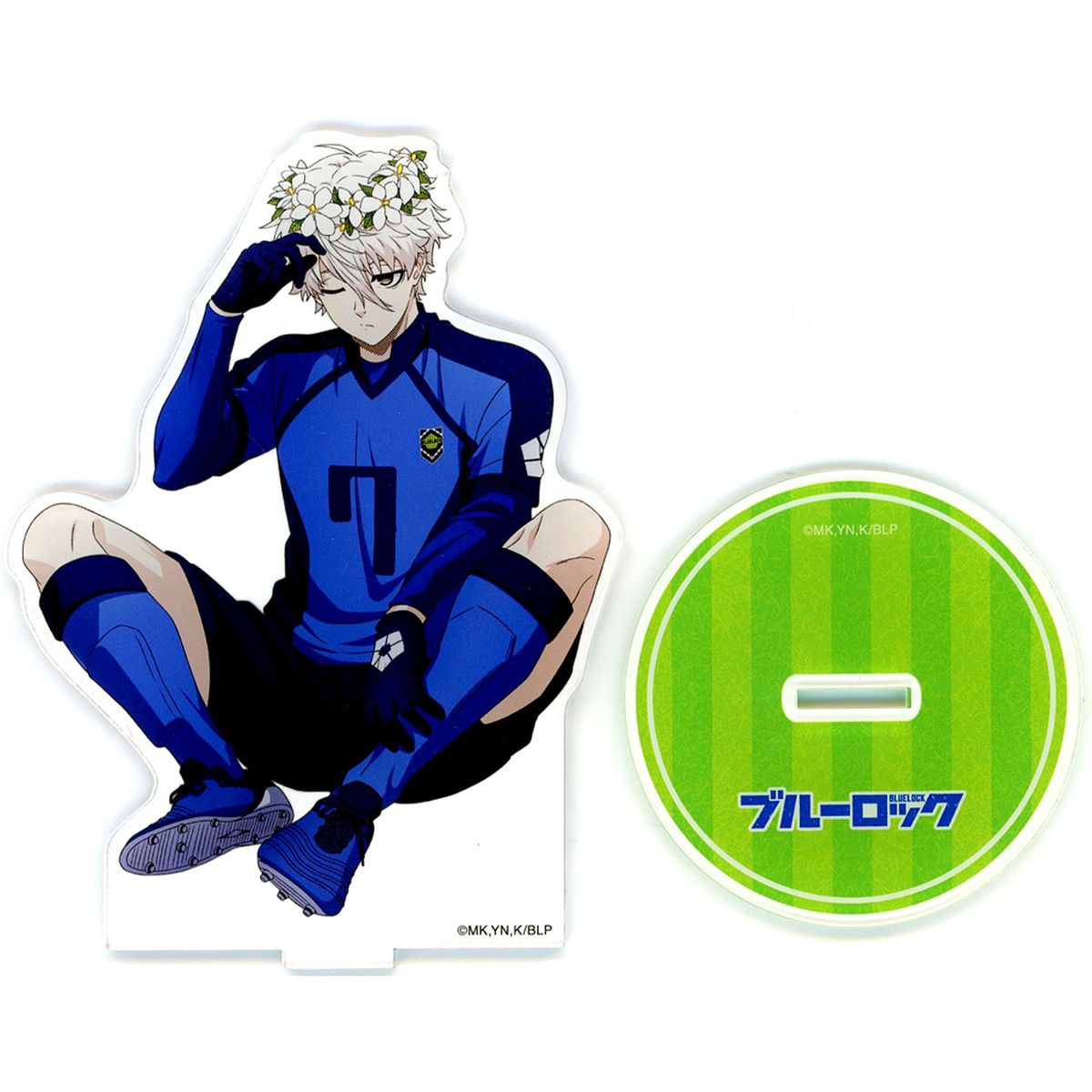 Seishiro Nagi Acrylic Figure Stand Birthday Flower II Ver. Blue Lock [USED]