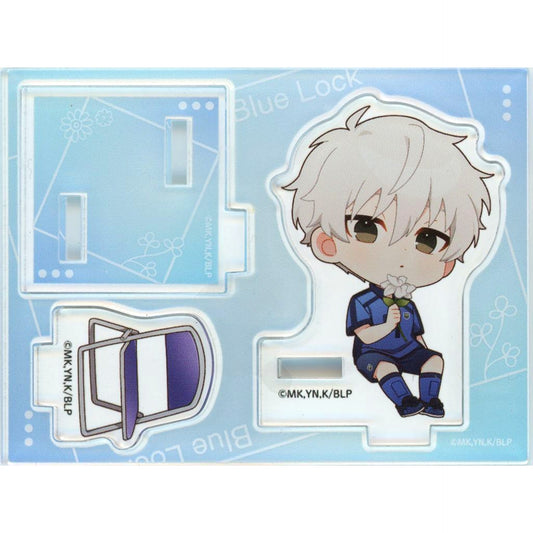Seishiro Nagi Blue Lock Trading Acrylic Stand BIRTHDAY FLOWER II Chibi Ver. [USED]