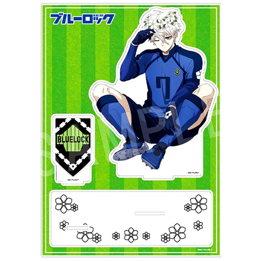 Seishiro Nagi BIG Acrylic Stand BIRTHDAY FLOWER II Ver. Blue Lock [USED]