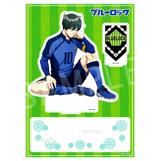 Rin Itoshi BIG Acrylic Stand BIRTHDAY FLOWER II Ver. Blue Lock [USED]