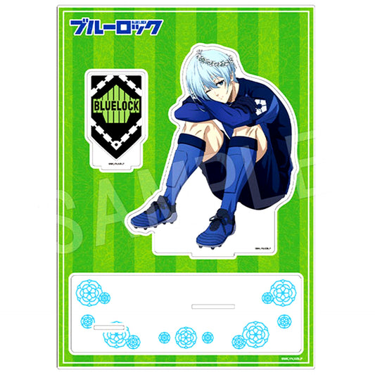 Yo Hiori BIG Acrylic Stand BIRTHDAY FLOWER II Ver. Blue Lock [USED]