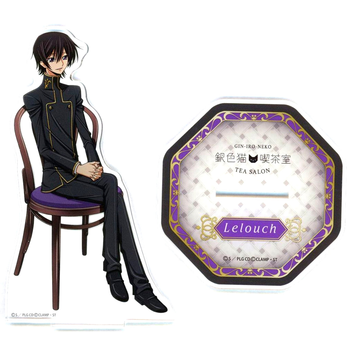 Lelouch Lamperouge Code Geass Lelouch of the Rebellion x Ginairo Neko Kissashitsu Acrylic Stand [USED]