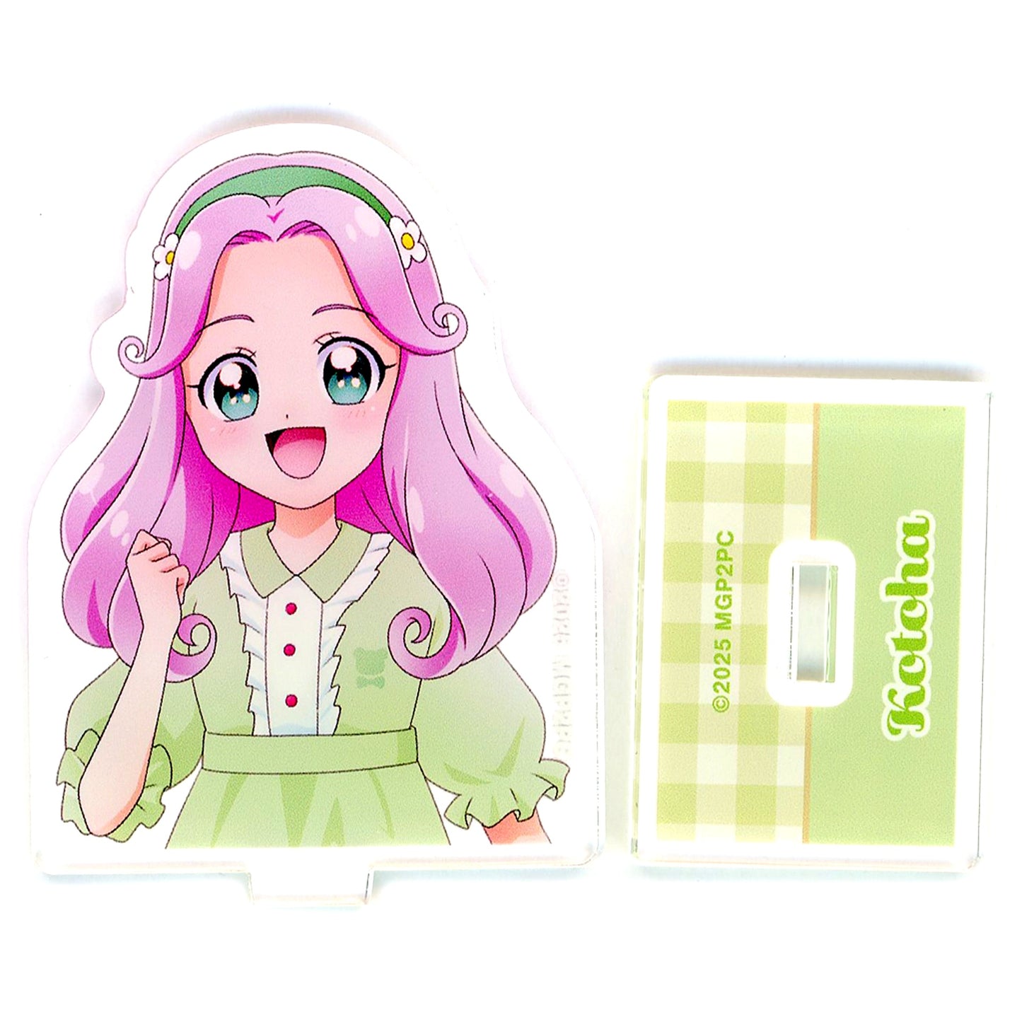Kotoha Hanami Die-cut Trading Acrylic Stand Maho Girls Precure!! MIRAI DAYS Pop Up Shop in PickUp Rankin Shibuya Chikamichi Illustration Relax Version [USED]