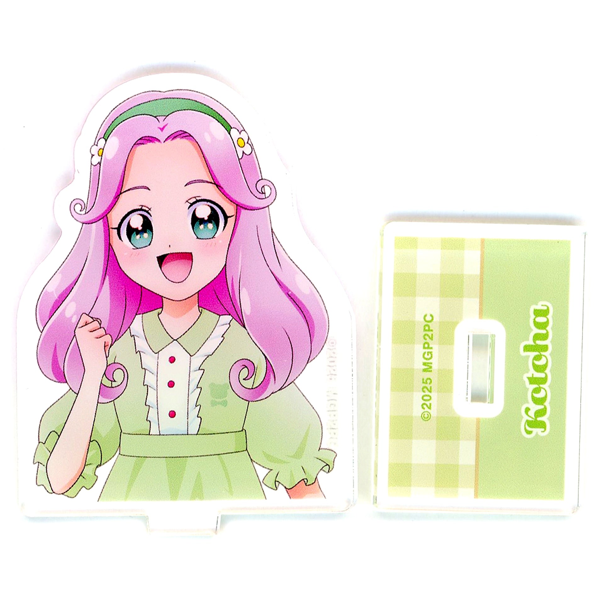 Kotoha Hanami Die-cut Trading Acrylic Stand Maho Girls Precure!! MIRAI DAYS Pop Up Shop in PickUp Rankin Shibuya Chikamichi Illustration Relax Version [USED]