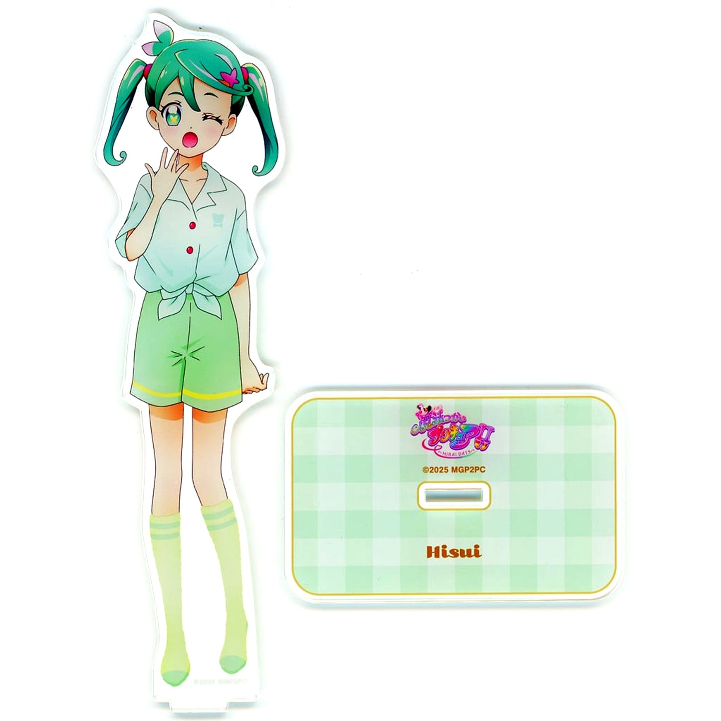 Hisui Maho Girls Precure!! MIRAI DAYS Relax ver. BIG Acrylic Stand [USED]