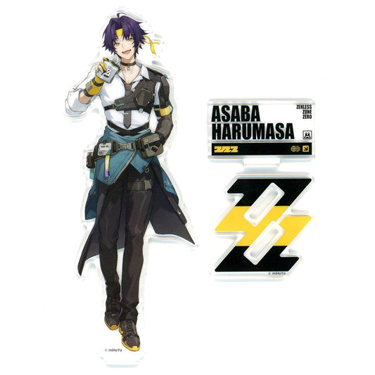 Asaba Harumasa Acrylic Stand Zenless Zone Zero x FamilyMart [USED]