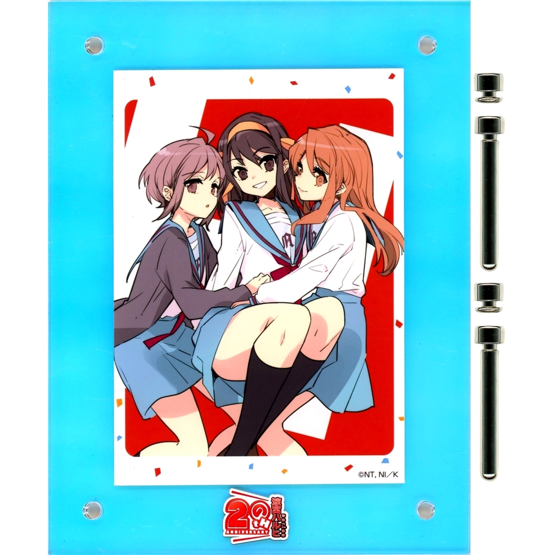 The Melancholy of Haruhi Suzumiya Aurora Acrylic Bromide Panel SOS Thanksgiving Goods [USED]