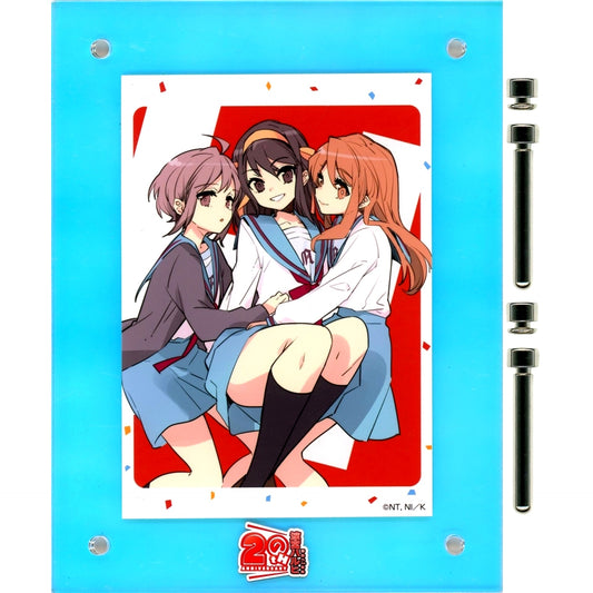 The Melancholy of Haruhi Suzumiya Aurora Acrylic Bromide Panel SOS Thanksgiving Goods [USED]