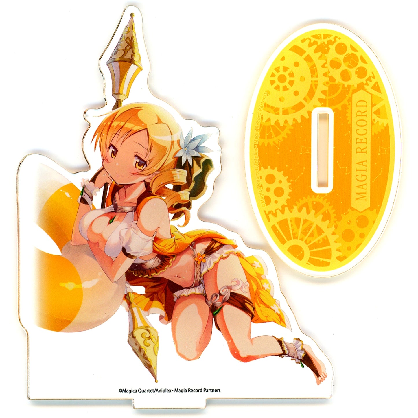 Mami Tomoe 23. Swimsuit Ver. Magia Record Puella Magi Madoka Magica Side Story Acrylic Stand POP UP SHOP Thanks 7th Anniversary [USED]