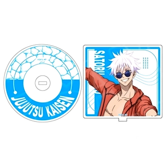 Satoru Gojo Single CD Style Acrylic Stand Mensore Ver. Jujutsu Kaisen Season 2 Hidden Inventory Premature Death [USED]