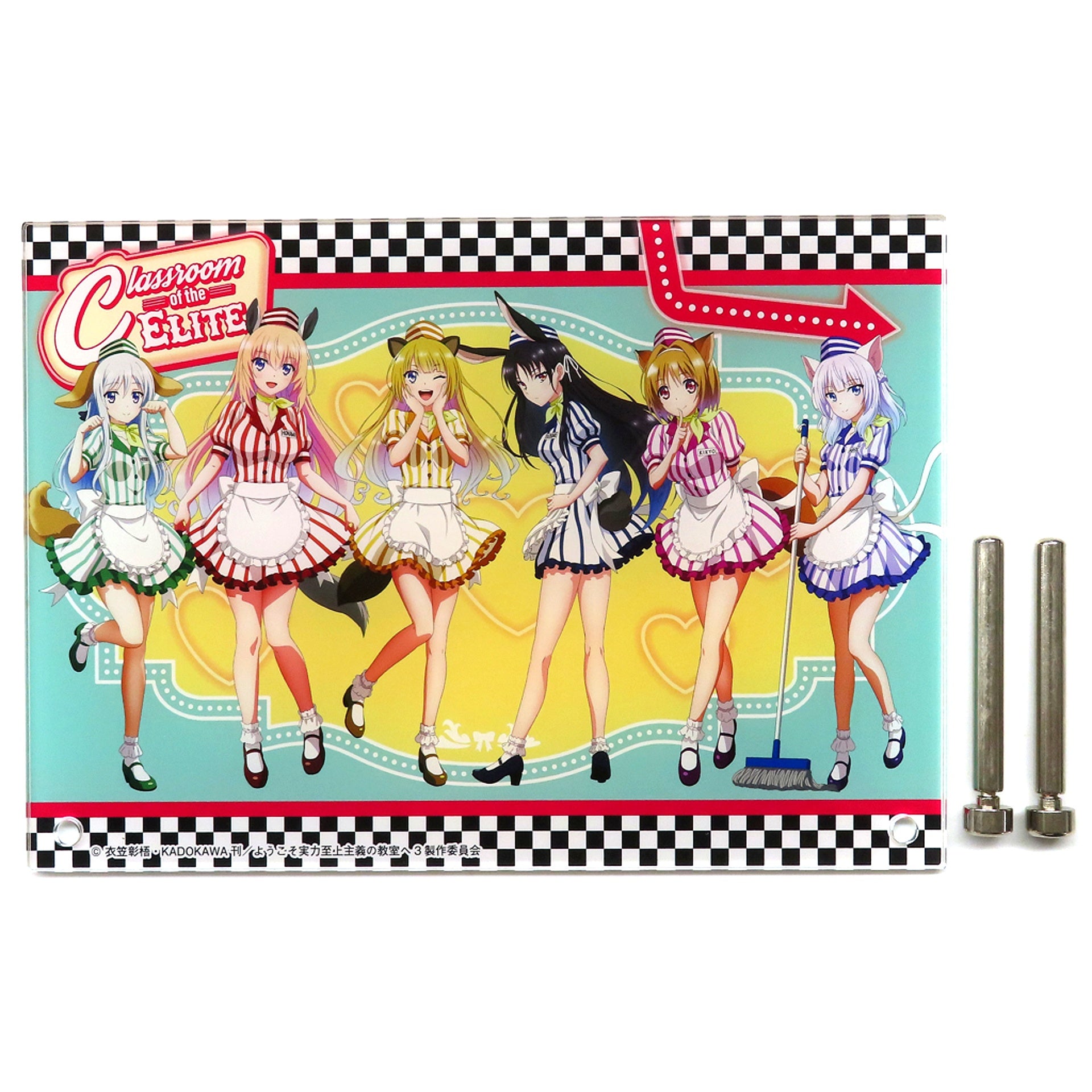 Group Diner Ver. Acrylic Panel Classroom of the Elite 3rd Season Museum in Akihabara Gamers Main Store [USED]