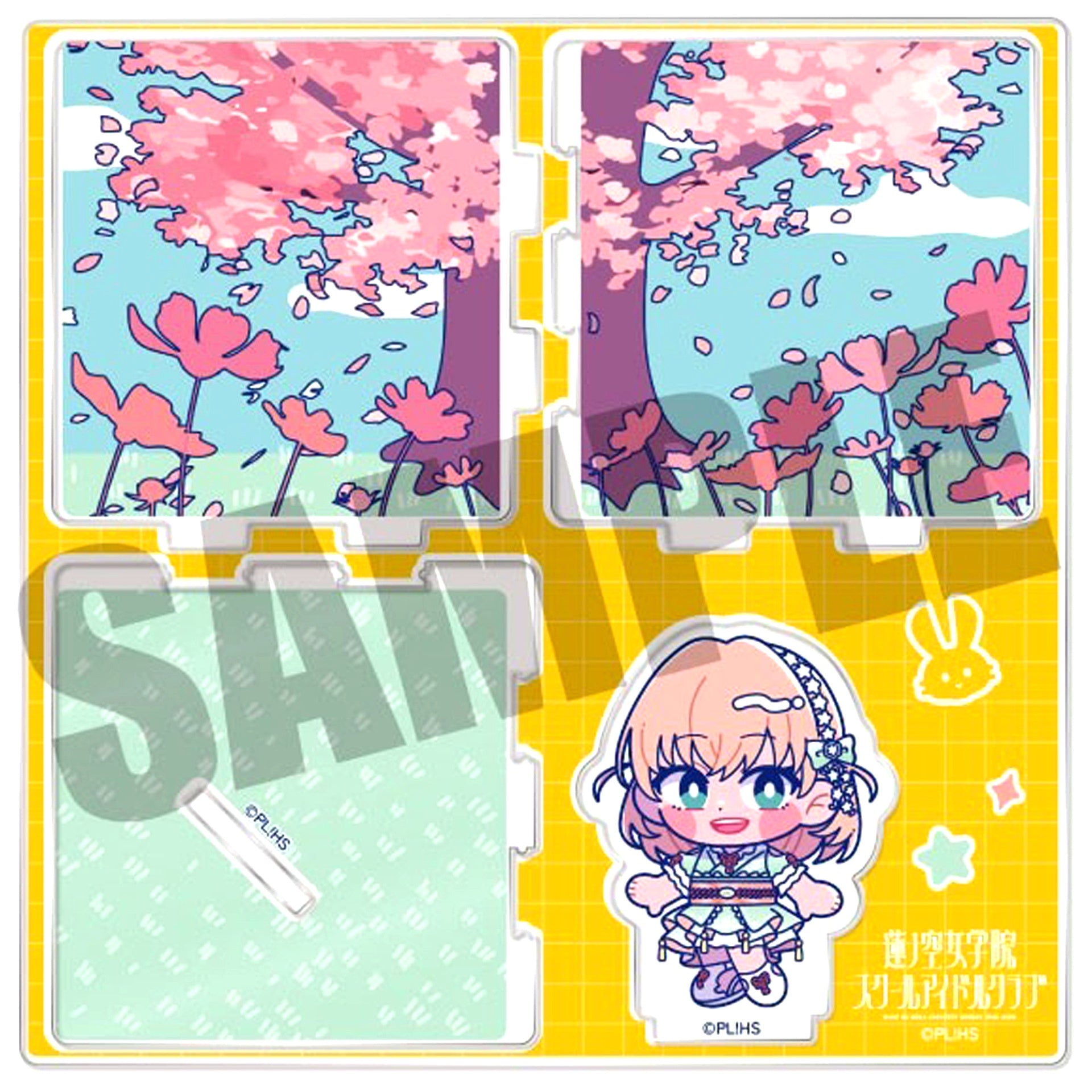 Kaho Hinoshita A. New Retro Diorama Style Acrylic Stand Love Live! Hasunosora Girls' High School Idol Club [USED]