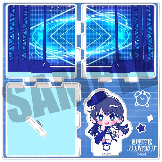 Sayaka Murano D. New Retro Diorama Style Acrylic Stand Love Live! Hasunosora Girls' High School Idol Club [USED]